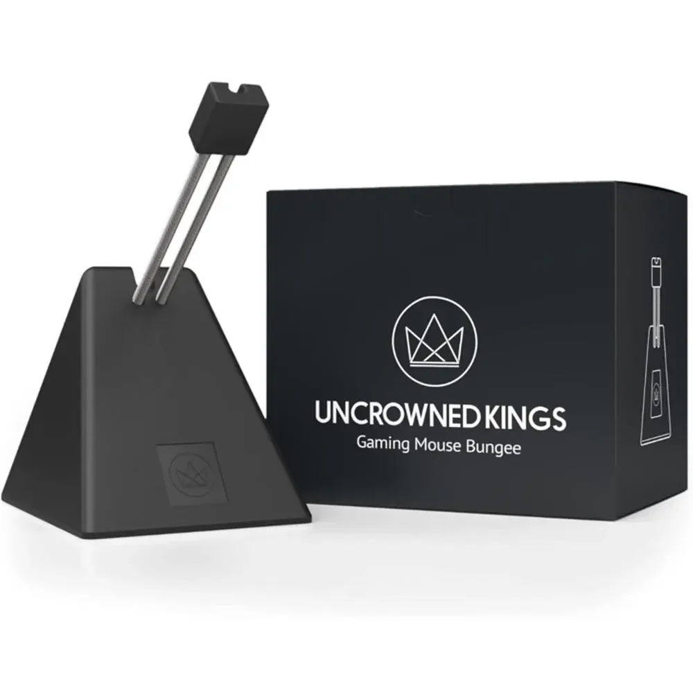Uncrowned Kings Mouse Bungee - PC Gaming Mouse Bungee Cable Holder - Mouse Cable